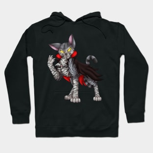 VampiCat: Grey Tabby Hoodie